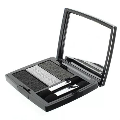 Dior Silver Eyeshadow Palette 3 Colours Black Grey 053 Smoky Canvas Brand