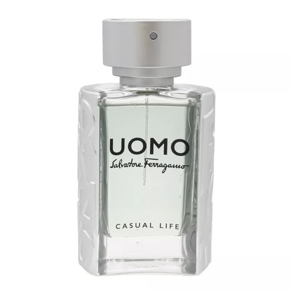 Salvatore Ferragamo Uomo Casual Life 50ml Eau De Toilette Mens Fragrance Spray