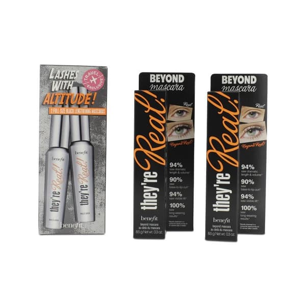 Benefit Black Mascara They’re Real! Jet Black Set 2 x 8.5g Full Size