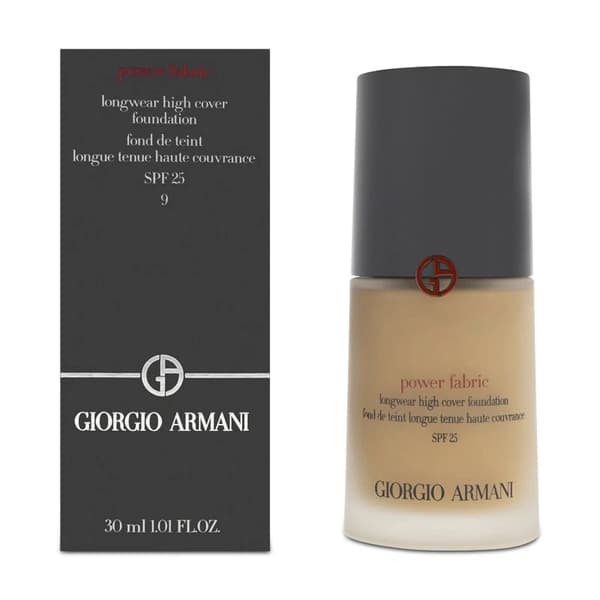 Giorgio Armani Foundation Power 9 Matte Foundation Dark Tan SPF Full Coverage
