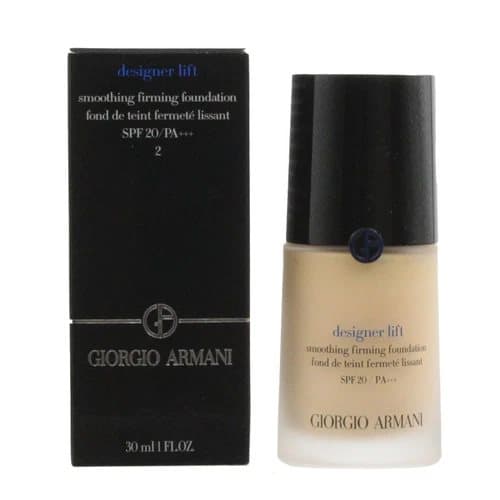 Giorgio Armani Foundation Designer Lift Shade 2 Smoothing Firming 30ml Makeup