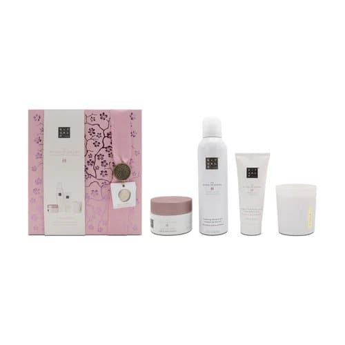 Rituals Sakura Gift Set Bath & Body Candle Shower Gel Body Scrub Cream