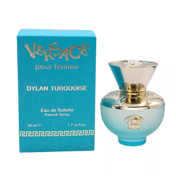 Versace Pour Femme Dylan Turquoise 50ml Eau De Toilette Women’s EDT Spray