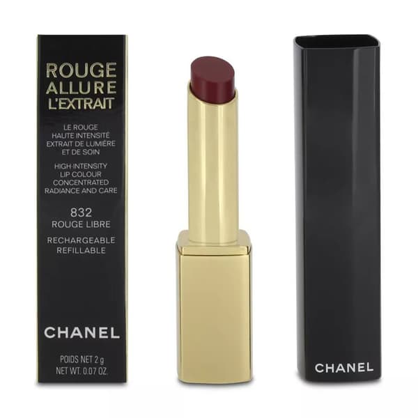 Chanel Rouge Allure L’Extrait High Intensity Hydrating Lipstick 832 Rouge Libre