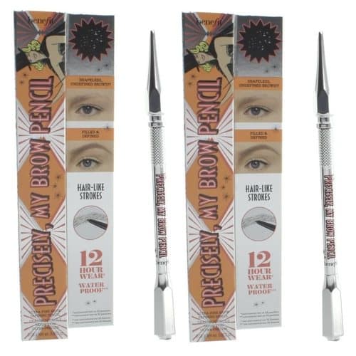 Benefit Precisely My Brow Pencil Set 3 Warm Light Brown x 2 Full Size Set