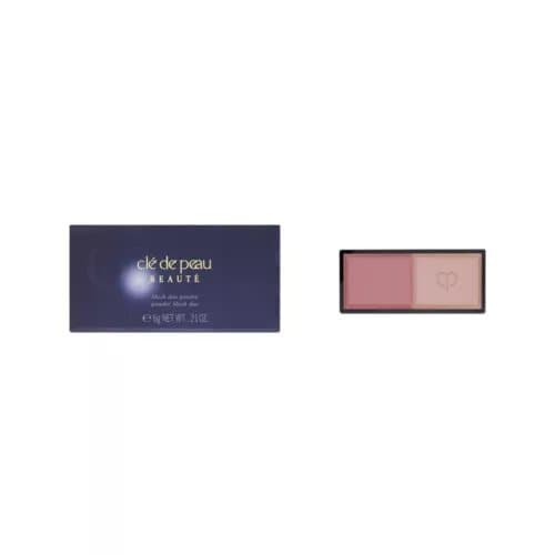 Cle De Peau Powder Blush Duo 101 Refill Shimmer Pink Illuminating Cheek Blusher