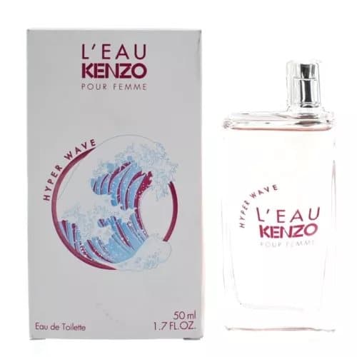Kenzo L’Eau Hyper Wave Pour Femme 50ml Eau De Toilette EDT Spray For Women