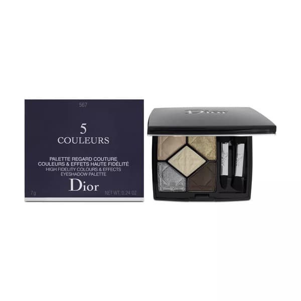 Dior Eyeshadow Palette 5 Couleurs 567 Adore Silver Brown Gold Pink Shadow -