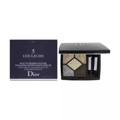 Dior Eyeshadow Palette 5 Couleurs 567 Adore Silver Brown Gold Pink Shadow -