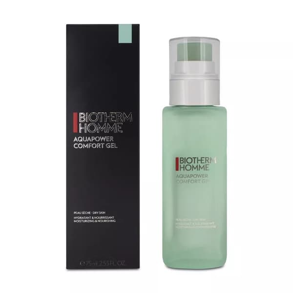 Biotherm Homme Aquapower Comfort Gel 75ml Moisturiser Ideal After Shaving