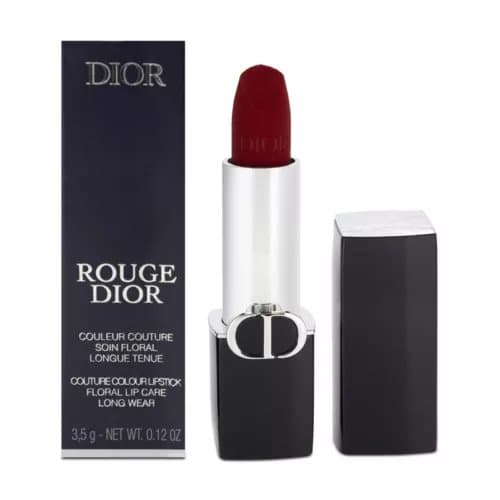 Dior Rouge Couture Colour Lipstick Long Wear 999 Velvet