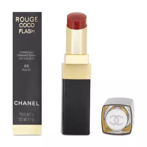 Chanel Rouge Coco Flash Hydrating Vibrant Shine Lip Colour 66 Pulse Lipstick 3g