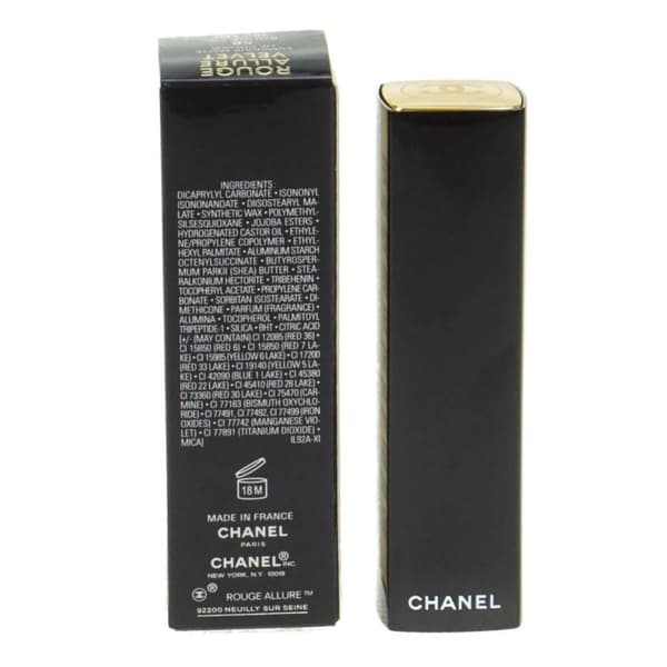Chanel Red Lipstick Rouge Allure Velvet Lipstick Luminous Matte 58 Rouge Vie