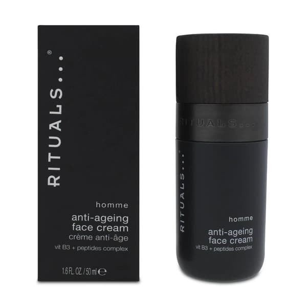 Rituals Mens Face Cream Homme Anti-Aging 50ml Anti-Ageing Facial Moisturiser