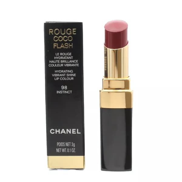 Chanel Lipstick Rouge Coco 98 Instinct Red Lip Stick Hydrating Vibrant