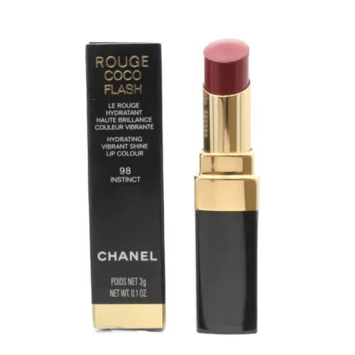 Chanel Lipstick Rouge Coco 98 Instinct Red Lip Stick Hydrating Vibrant