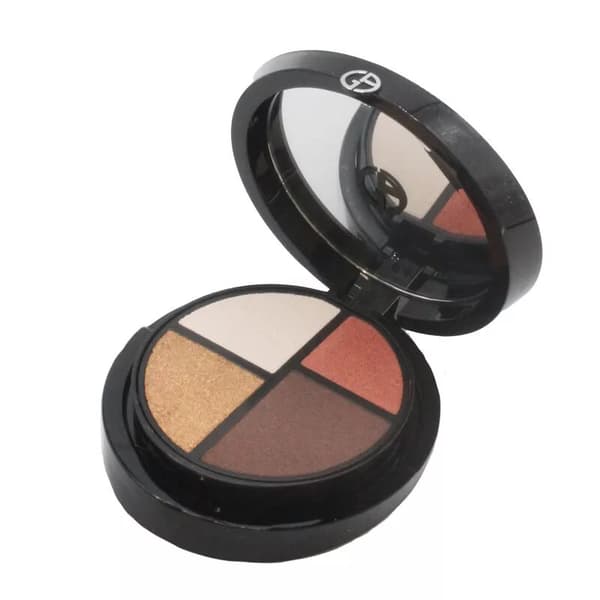 Giorgio Armani Eyeshadow Palette Eye Quattro 08 Festival Orange Brown Shadow