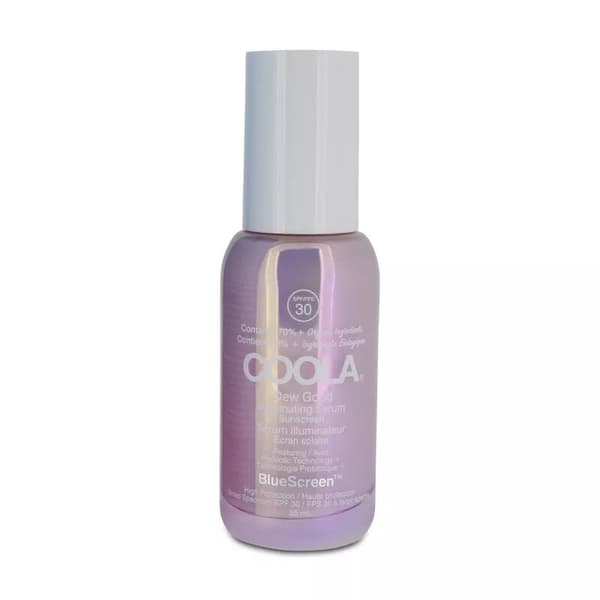 Coola 35ml Dew Good Illuminating Serum SPF 30 Organic 3-in-1 with Probiotic Tech