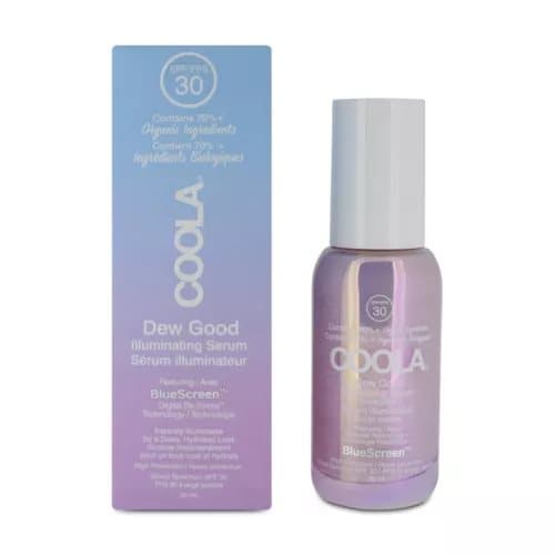 Coola 35ml Dew Good Illuminating Serum SPF 30 Organic 3-in-1 with Probiotic Tech