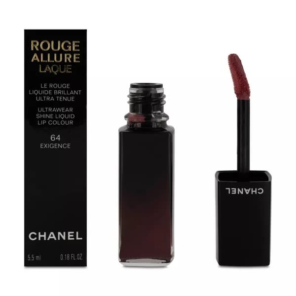 Chanel Rouge Allure Laque Ultrawear Shine Lip Colour 64 Exigence Pink Lip Gloss