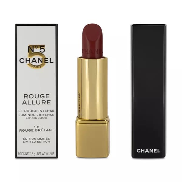Chanel No.5 Rouge Allure Luminous Intense Matte Red Lip Colour 191 Rouge Brulant