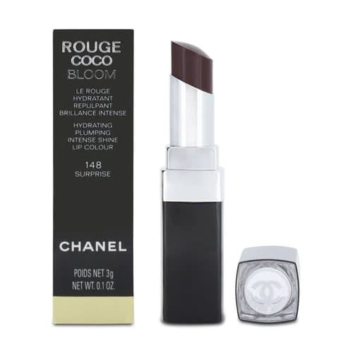Chanel Rouge Coco Bloom Plumping Intense Red Matte Shine Lipstick 148 Surprise