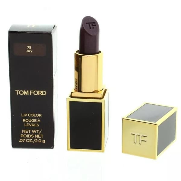 Tom Ford Purple Lipstick 75 Jay Berry Lip Colour -