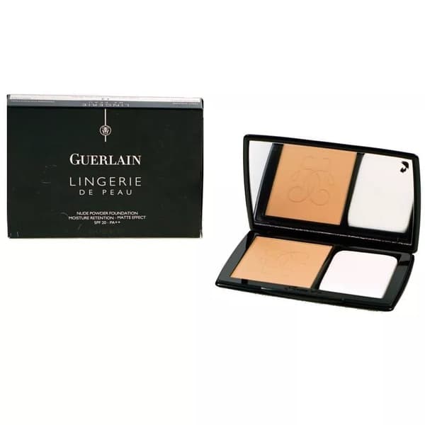 Guerlain Foundation Lingerie De Peau 13 Natural Rosy Powder Foundation Compact