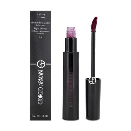 Giorgio Armani Red Lip Gloss Mirror Shine & Colour Lip Laquer Ecstasy 402 6ml
