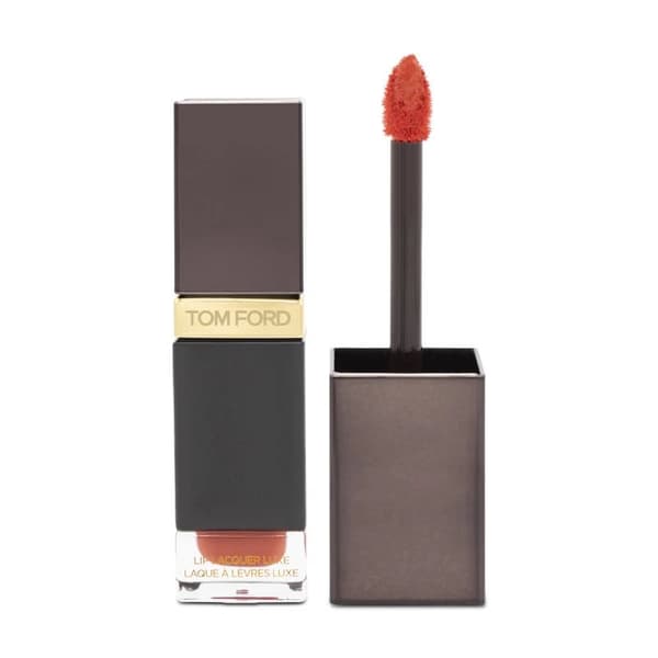 Tom Ford Red Liquid Lipstick Lip Lacquer Luxe Glossy Lip 06 Knockout Vinyl 6ml
