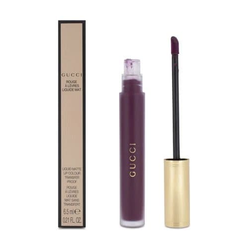 Gucci Liquid Lipstick Matte Lip Colour Vanessa Violet 607 6.5ml