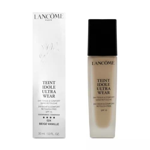 Lancome Light Foundation Teint Idole Ultra Wear 024 Beige Vanille SPF15 30ml