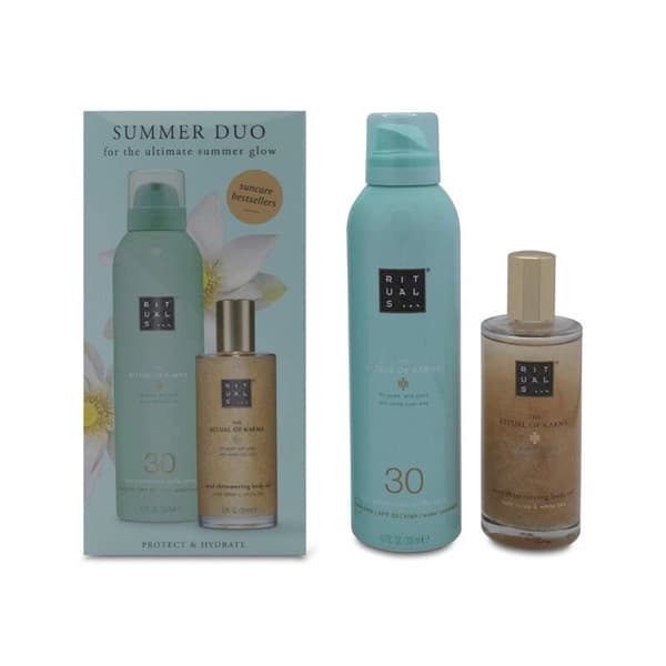Rituals Summer Duo Suncare Set The Rituals Of Karma SPF 30 Milky Spray & Oil