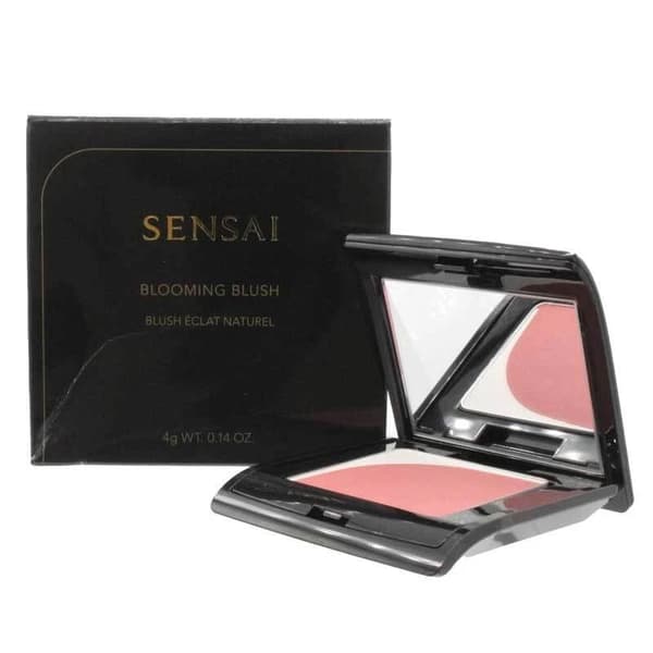 Sensai Coral Pink Blooming Blush Highlighter 01 Blooming Mauve Pink Highlighter