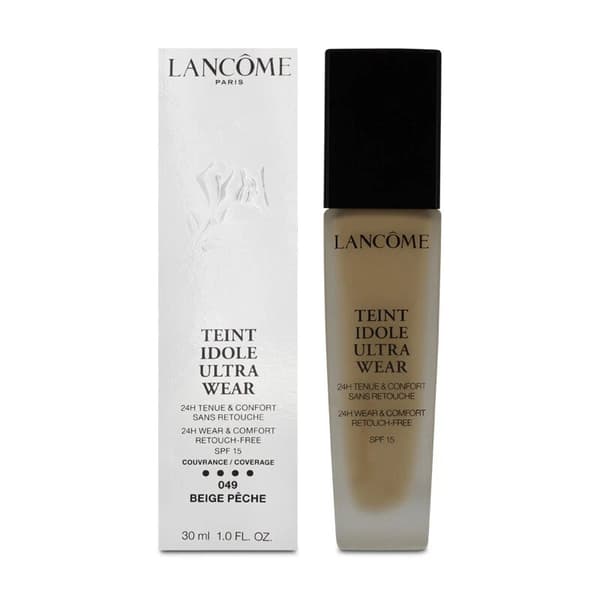 Lancome Teint Idole Ultra Wear 24H Wear Foundation Natural Matte 049 Beige Peche
