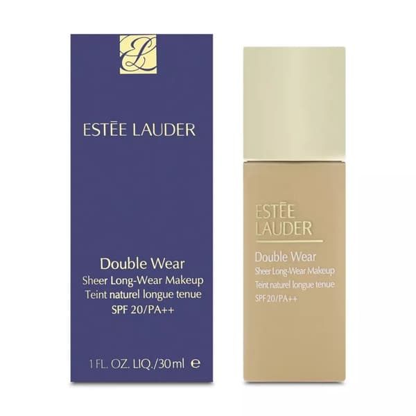 Estee Lauder Double Wear Sheer Long-Wear Foundation Matte SPF19 4W1 Honey Bronze