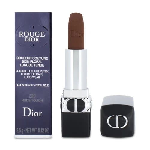 Dior Rouge Lipstick Floral Care 200 Nude Touch Velvet 3.5g