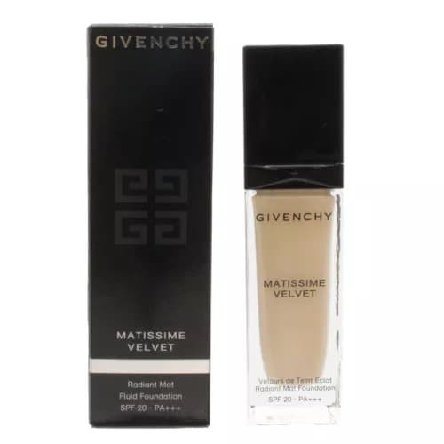 Givenchy Light Foundation Matissime Velvet Foundation 01 Matt Porcelain SPF20