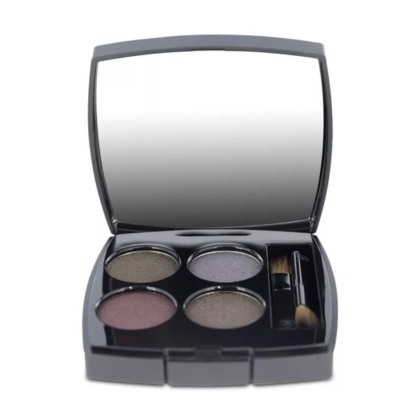 Chanel Brown Eyeshadow Palette Grey Purple Green Eye Shadow 332 Noir Supreme