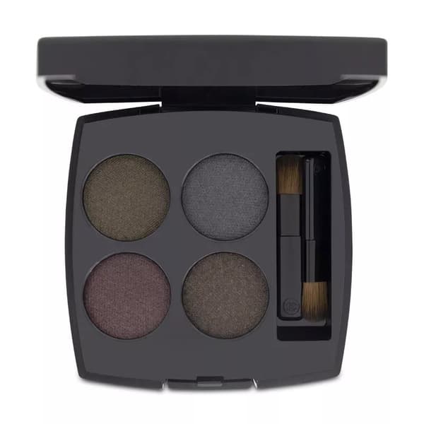 Chanel Brown Eyeshadow Palette Grey Purple Green Eye Shadow 332 Noir Supreme