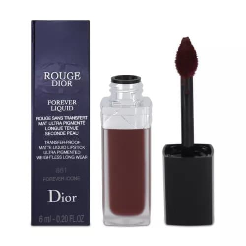 Dior Rouge Dior Forever Liquid Lipstick Transfer-proof Formula 861 Forever Charm