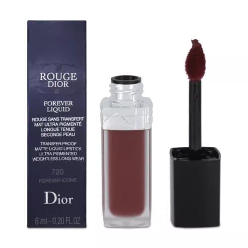 Dior Rouge Dior Forever Liquid Lipstick Transfer-proof Formula 720 Forever Icone