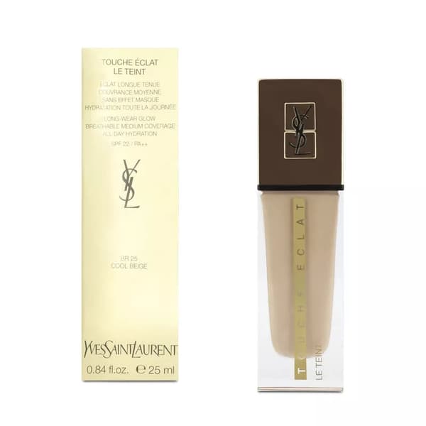 Yves Saint Laurent Touche Eclat Le Teint Foundation BR25 Cool Beige Makeup 25ml
