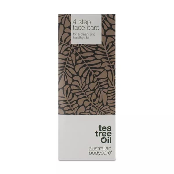 Australian Bodycare Tea Tree Oil 4 Step Face Care Set For Combating Blemishes