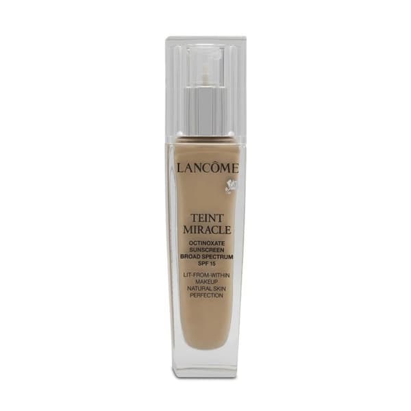 Lancome Foundation Teint Miracle Octinoxate SPF 15 Makeup 250 Buff 7W