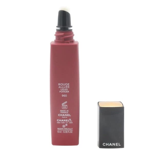 Chanel Rouge Red Lipstick Allure Liquid Powder 960 Avant-Gardiste