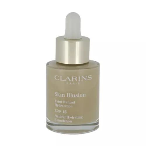 Clarins Skin Illusion Natural Hydrating Foundation SPF15 101 Linen 30ml