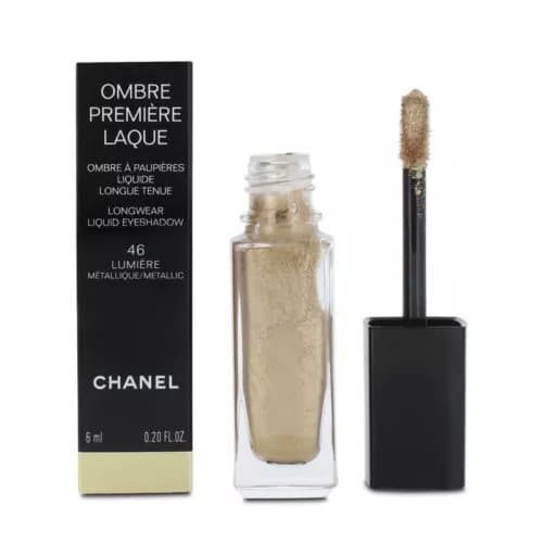 Chanel Ombre Premiere Laque Longwear Liquid Eyeshadow 46 Lumiere Gold Shimmer