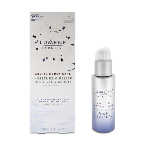 Lumene Moisture & Relief Rich Oleo-Serum 30ml Oil In Serum Moisturiser