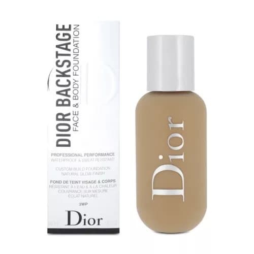 Dior 50ml Backstage Face & Body Foundation Buildable Coverage 3WP 3 Warm Peach